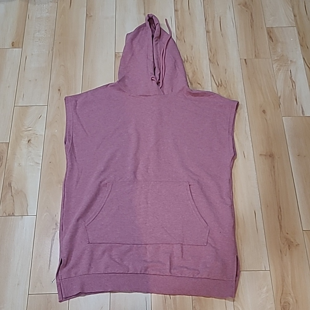 Hyba women's medium pinkish tank top hoodie